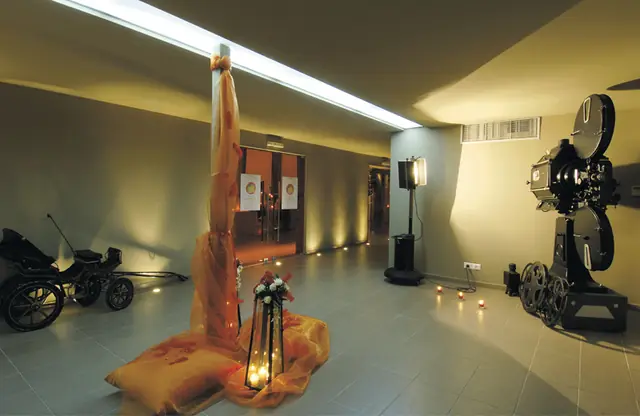 Decoration at the hall entrance