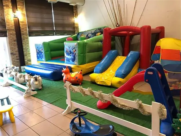 Inflatables for a kids' party